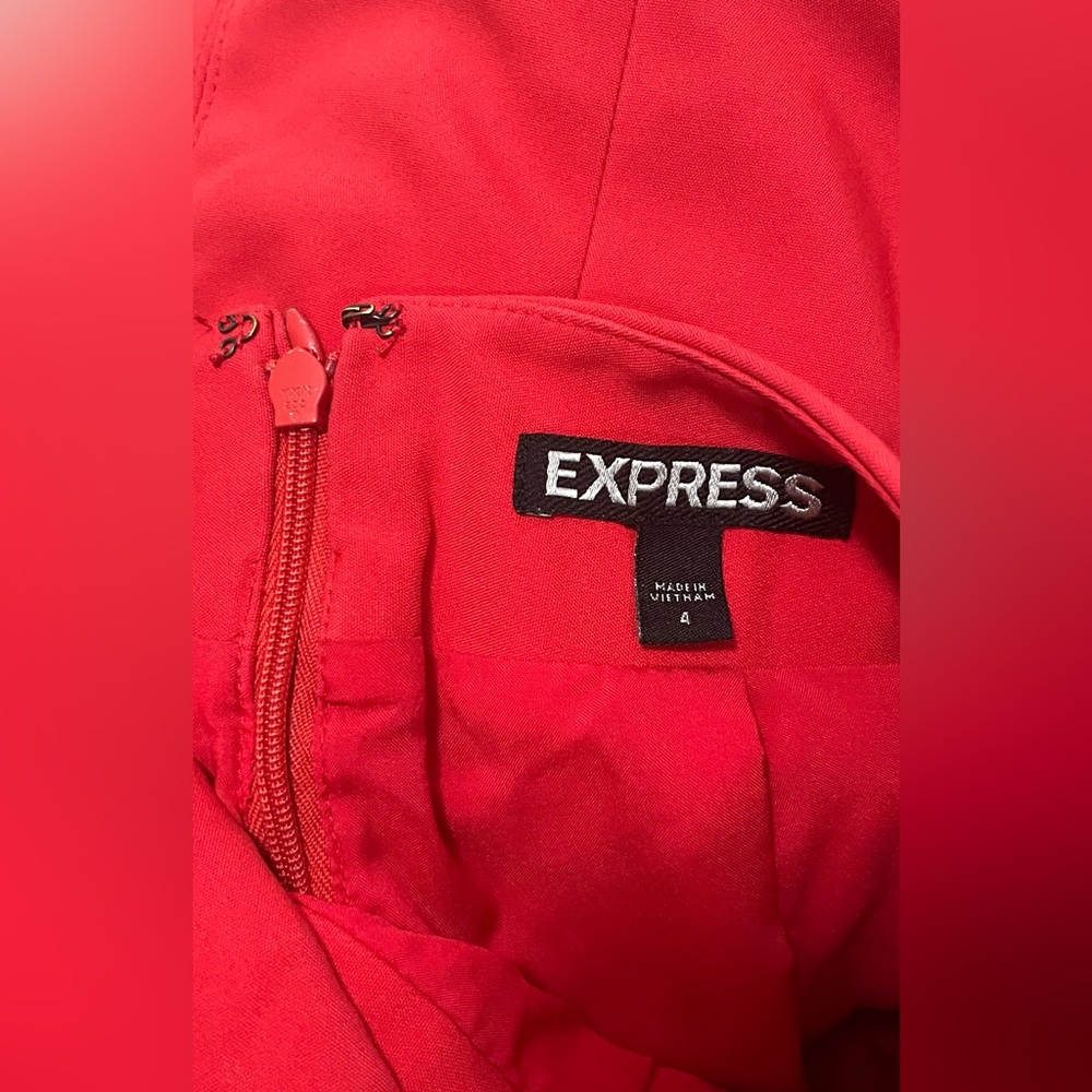 Express Red Skirt